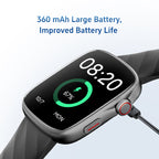 Smart Watch for Women, 1.95'' AMOLED Ultra-Clear Screen Activity Trackers with Heart Rate/Sleep/SpO2 Monitor, Smartwatch for iPhone/Samsung/Android