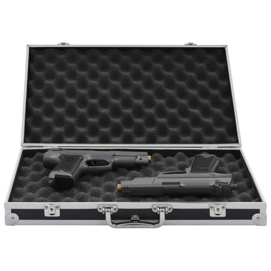 NNEVL Gun Case Aluminium ABS Black
