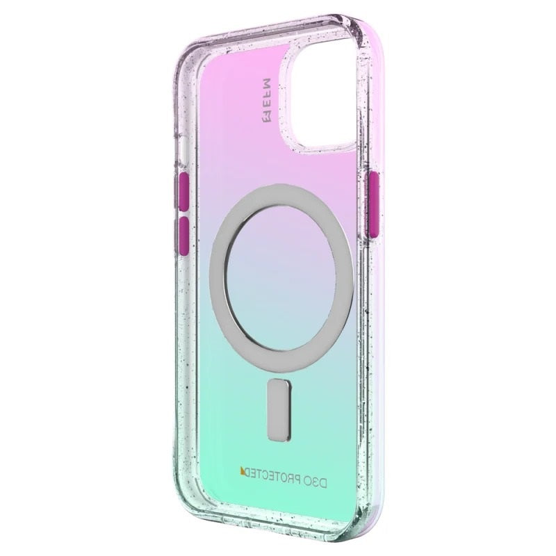 NNEDSZ EFM Aspen Armour MagSafe Case with D3O Crystalex For iPhone 14 Pro Max - Glitter Pearl