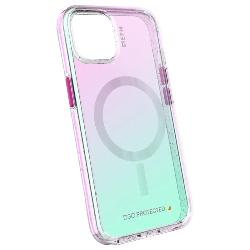 NNEDSZ EFM Aspen Armour MagSafe Case with D3O Crystalex For iPhone 14 Pro Max - Glitter Pearl